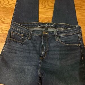 Universal Thread Women's Deep Indigo Skinny Jeans